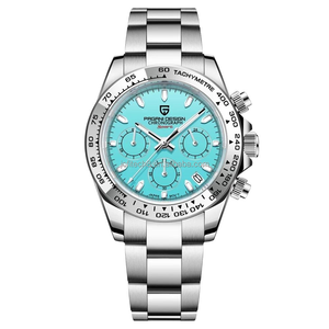 Nouvelle montre sport à quartz pour homme PAGANI DESIGN 1727 couleur rose, marque haut de gamme, luxe, étanche, VK63, mode décontractée, montre-bracelet 2022 - Product Image 2