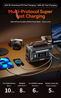 Maxcellent Car Jump Starter Tire Inflator Wireless Car Vacuum Fast-Charging Outdoor Power Bank 60000mAh Battery 1800A Peak