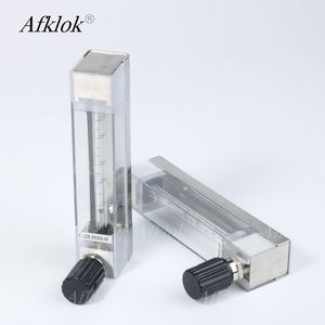6~60,25~250,100~1000ml/min RVS glazen rotameter hoge precisie vloeistof lucht CO2 zuurstof waterstof argon gasdebietmeter - Product Image 1