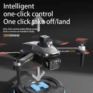 Dron A22 <span class=keywords><strong>GPS</strong></span> RC 4K Mini 2.4G WIFI <span class=keywords><strong>con</strong></span> Flujo Óptico, 3 Cámaras HD, Evitación de Obstáculos, Sin Escobillas, <span class=keywords><strong>con</strong></span> Doble <span class=keywords><strong>Cámara</strong></span>, Drones de Juguete - Product Image 2