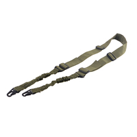 Sangle d'épaule tactique Mzj réglable en plusieurs points avec crochet en métal à dégagement rapide Accessoires de chasse Corde à saisir