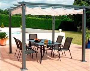 Porte-raisin réglable en alliage d'aluminium, nouveau style, pavillon de jardin, pergola, <span class=keywords><strong>villa</strong></span>, ombrage simple, caravane, auvent, tente - Product Image 3