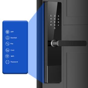 Apartment Room IC Card Smart Door <strong>Lock</strong> Supports Keyless Unlocking with a Smart Password <strong>and</strong> Can Be Controlled Via the App - Product Image 3
