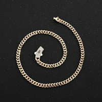 2024 nouvelle mode 14k laiton Hip Hop Miami X et Bracelet hommes femmes bijoux