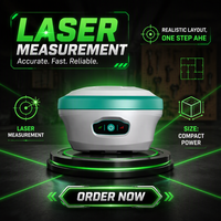 Sistem Pengukuran Visual Cerdas RTK Mengxin MXGNSS MR5010 Mendukung Pengukuran Laser Berperingkat IP68, Suhu Operasi -30~65