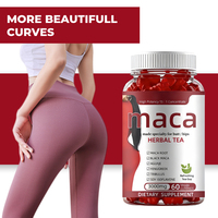 Capsules de Maca Naturelles Antioxydantes pour l'Amélioration des Fesses et des Hanches, Vente Chaude OEM ODM, pour Adultes, Raffermissant les Hanches
