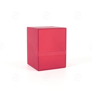 กล่องพลาสติกสีแดงแบบกำหนดเองสำหรับการ์ดสะสม TCG อุปกรณ์เสริม ขายส่ง - Product Image 3