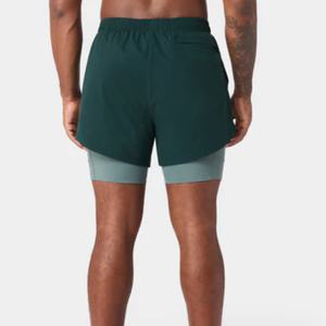 Manufacturer High Quality Hidden Pockets Custom Gym Summer Running 2 in 1 <b>Lightweight</b> Men's <b>Cargo</b> <b>Shorts</b> - Product Image 3