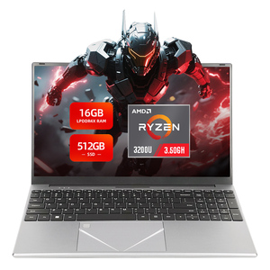 Tùy chọn cấu hình Ryzen 3200u 3.5 GHz AMD RZN Bộ vi xử lý 15.6 inch 16GB RAM 512GB máy tính xách tay AMD kinh doanh của máy tính xách tay - Product Image 1