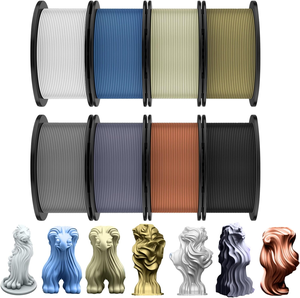 Filament d'imprimante 3D PLA+ 1,75 mm 1 kg Multicolore Pastel Haute Précision - Product Image 2