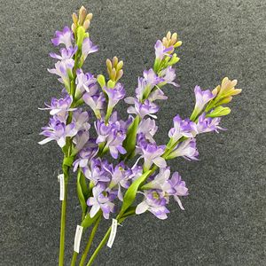 Fournisseur <span class=keywords><strong>d</strong></span>'Or Fleurs Artificielles Bleues en Forme <span class=keywords><strong>d</strong></span>'Épée pour <span class=keywords><strong>D</strong></span>écoration Murale, Idéales pour Restaurants, Hôtels, Maisons et Présentoirs de Magasins - Product Image 2