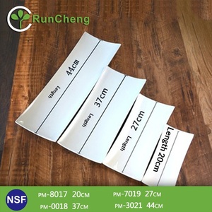 Plato Rectangular <span class=keywords><strong>de</strong></span> <span class=keywords><strong>Melamina</strong></span> Resistente, Diseño Clásico, Apto para Alimentos, Personalizable, para Comidas <span class=keywords><strong>de</strong></span> Hotel - Product Image 4