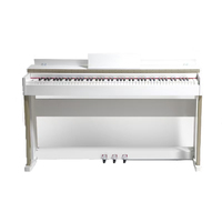 Artdream JDP-600 White Plastic Keyboard Musical Instrument Professional 88-key Compact Portable Design Exquisite Appearance