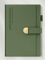 Carnet A5 en PU à motif lychee, couverture rigide, personnalisable avec logo, élégant, haut de gamme, idéal comme cadeau