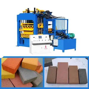 Machine à fabriquer des blocs de béton, pour verrouillage, fabrication de briques, creux, 10 pièces