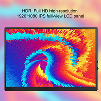 Livraison rapide 10.5 pouces moniteur de jeu portable 250 cd/m 60hz HD MI USB type-c extension d'écran d'ordinateur portable pour PC PS4 Xbox