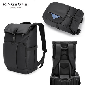 Kingsons Business <b>Backpack</b> Laptop Compartment 20-35L Water Resistant For Men Daily Commute - Product Image 1