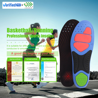 JOGHN Semelles intérieures de basketball personnalisées souples pour le sport et le confort, avec réduction tarifaire de 90 jours