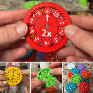 Set di 9 Giocattoli Educativi Digitali Fidget Spinner per l'Apprendimento della <span class=keywords><strong>Matematica</strong></span>, <span class=keywords><strong>Interattivi</strong></span> e Durevoli, Unisex, Migliorano le Abilità Matematiche - Product Image 5