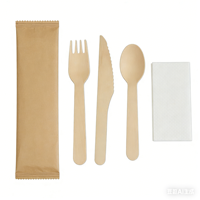 Ensemble de vaisselle jetable JIAHUI pour Noël, assiettes, gobelets, couverts, serviettes, pour les événements de restauration et les buffets
