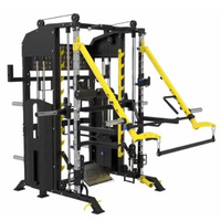 Venta caliente precio de fábrica equipo de gimnasio multifuncional 3D Smith máquina Cable Crossover Trainer Power Rack