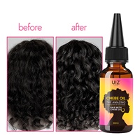 Huile capillaire Chebe 100% biologique et végane, soin du cuir chevelu, huile de croissance des cheveux à base de poudre de Chebe pour femmes noires
