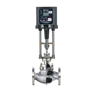 Válvula de control de una sola placa de acero inoxidable 304 con conexión de brida, regulación de porcentaje igual, 220V CA - Product Image 1