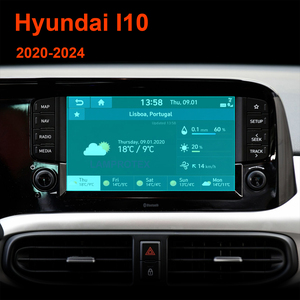 Film de protection en verre trempé pour écran de navigation et tableau de bord des voitures Hyundai <span class=keywords><strong>I10</strong></span>, I20, I20 <span class=keywords><strong>N</strong></span>, I20 <span class=keywords><strong>N</strong></span> <span class=keywords><strong>Line</strong></span>, I30 (2020-2025) - Product Image 4