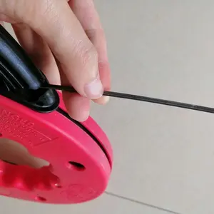100 футов Съемник провода Красный электрик тянуть провода кабель ручной Съемник