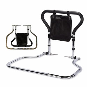 Regolabile in altezza pieghevole corrimano <span class=keywords><strong>letto</strong></span> di sicurezza con tasca portaoggetti corrimano sul comodino - Product Image 1