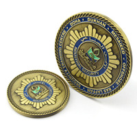 Promotionnel Nouveau Métal Souvenir Or Feng Shui Euro Pièces En Gros Personnalisé Tungstène Pièce Commémorative