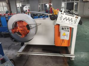 เครื่องขึ้นรูปม้วนระบบไฟฟ้าโซลาร์เซลล์แบบปรับแต่งได้สายการผลิตพร้อมเครื่องเจาะแบบ decoiler เครื่องขึ้นรูปม้วนเครื่องจักร PLC CTRL - Product Image 3