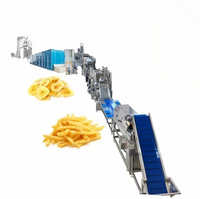 Apparatuur voor aardappelverwerkingslijnen, commerciële productielijn voor frites, verhoging van de productiecapaciteit