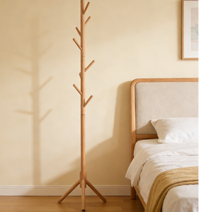 <span class=keywords><strong>Porte</strong></span>-<span class=keywords><strong>manteau</strong></span> multifonctionnel portable en bois, support d'angle moderne autoportant pour vêtements, idéal pour salon, chambre et mobilier de <span class=keywords><strong>maison</strong></span> - Product Image 5