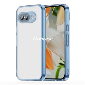 เคสด้านหลังอะคริลิค TPU กันกระแทกแบบใสสำหรับ <span class=keywords><strong>Google</strong></span> Pixel 9A 10 10Pro เคสโทรศัพท์หลากสี - Product Image 2