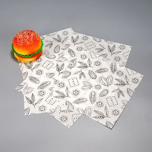 Papier sulfurisé antiadhésif 30*30cm pour four, papier huilé en silicone - Product Image 1