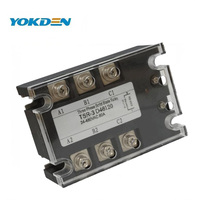 Relais statique triphasé SSR 10A-200A, commande CC 24-480VAC, relais AC sans contact TSR-10DA TSR-80DA