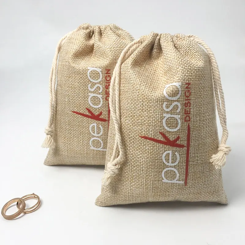 Мешочные мешочки для кофейных зерен со шнурком и ручкой