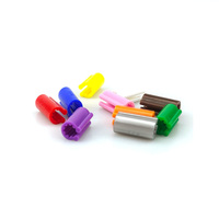 Clips de Identificación de Cables Reutilizables y Ajustables con Código de Color