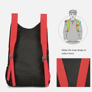 Mochila Deportiva Ultraligera de Nailon Antirrobo e Impermeable con Logotipo Personalizado, Hecha con Botellas de Plástico Recicladas, 20L, Plegable, para Senderismo y Camping al Aire Libre - Product Image 4