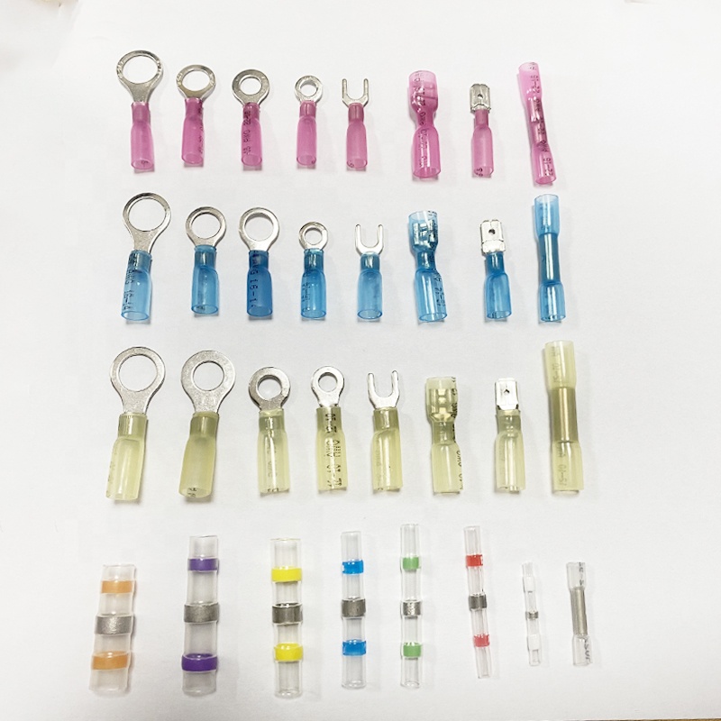 Sundimo Factory Wholesales Waterproof Solder Wire Connectors Solder Seal Wire Connectors Kit Heat Shrink Butt Connectors