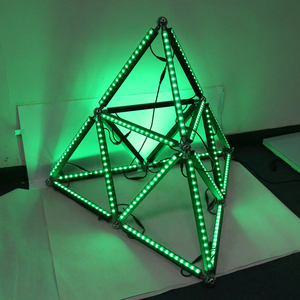 Nhôm <span class=keywords><strong>led</strong></span> hồ sơ 12 volt 3d rgb <span class=keywords><strong>led</strong></span> ánh sáng <span class=keywords><strong>dmx</strong></span> điểm ảnh mi thanh - Product Image 2