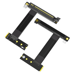 كابل رايزر <span class=keywords><strong>M</strong></span>.2 Key-<span class=keywords><strong>M</strong></span> NVMe إلى PCI-E 16X من سبائك الألومنيوم لتوسيع وحدة معالجة الرسومات لبطاقات الرسومات المنفصلة (متوفر) - Product Image 4