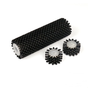 Cepillo de rodillo cilíndrico de nailon rotatorio de <span class=keywords><strong>precio</strong></span> barato de fábrica de China para limpieza - Product Image 4