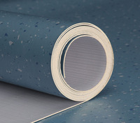 Homogene PVC-Vinyl-Bodenbelagsrolle 2mm Mediterranes Design Selbstklebend Wasserdicht für Krankenhäuser Schulen & Supermärkte