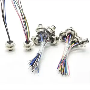 Conector M12 Circular Industrial de 5 y 8 pines, enchufe macho con fijación trasera, Cable eléctrico, conector impermeable - Product Image 3