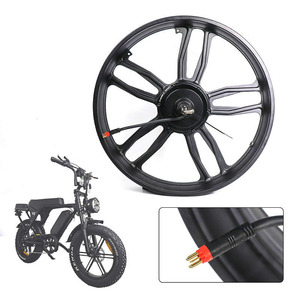 <span class=keywords><strong>Roue</strong></span> de moteur de vélo électrique de 20 pouces 48V 250W pour OUXI V8 Pièces de vélo motorisé Remplacer les accessoires de vélo Moto - Product Image 2