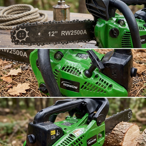 2500 25.4CC gaz puissance essence Mini tronçonneuses à main jardin arbre <span class=keywords><strong>bois</strong></span> coupe scie outils maison Portable essence scie à chaîne Machine - Product Image 5