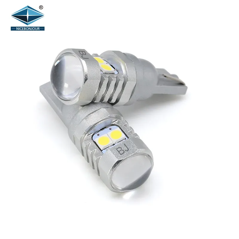 Led 전구 자동차 슈퍼 밝은 W5W 194 168 자동 조명 시스템 화이트 3030 6SMD 12V T10 Led 194 역방향 Led 자동차