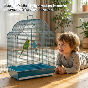 Toptan taşınabilir görüntüleme Pet kafesleri evler kuş yürüyüş cihazları papağan kafesleri için açık - Product Image 2
